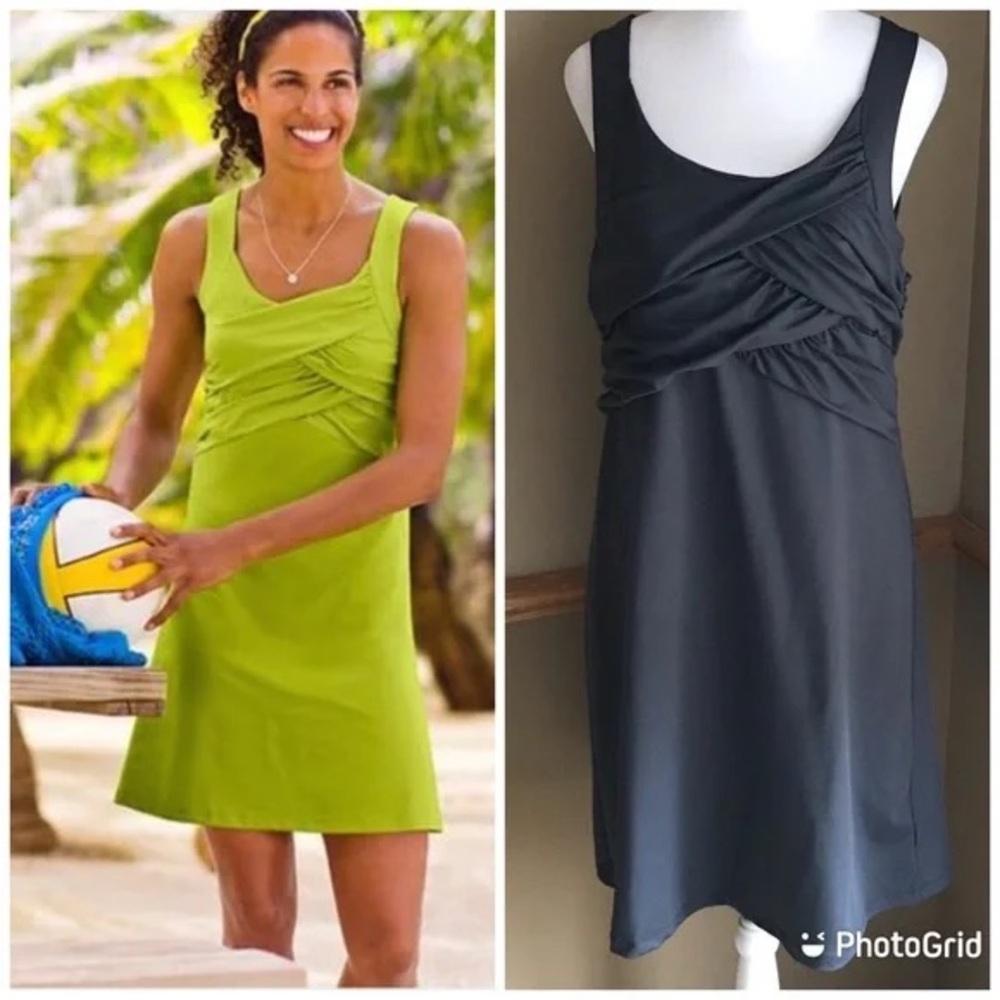 Athleta Gray Mini Dress
